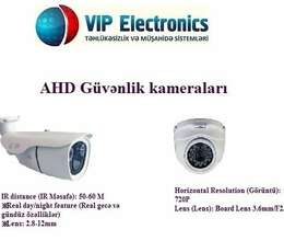 AHD/CVİ/TVİ/SDİ/İP təhlükəsizlik kameraları