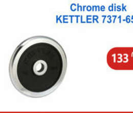 Chrome Rubber Weight Disk 15 Kg