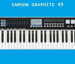 Samson Graphite 49 midi klaviatura – Studia və konsertlər üçün – ucuztap.az