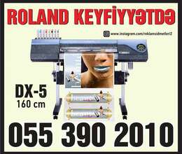 **Başlıq:** Roland Çapı Ucuz – Reklam və dizayn – ucuztap.az