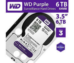 WD 6TB Purple Video HDD