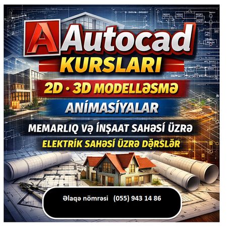 AutoCad Kursu – Bakı – ucuztap.az