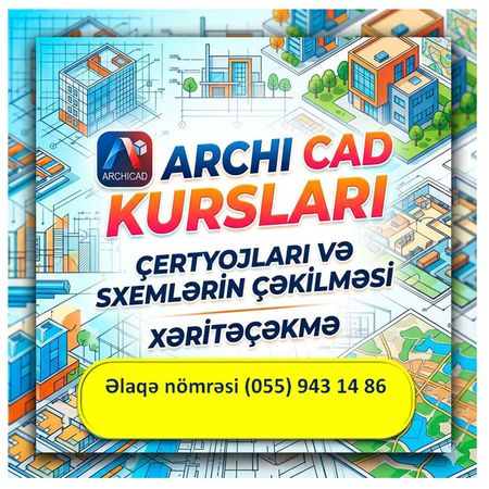 Archi Cad Programını Peşəkarından Öyrən! – Bakı – ucuztap.az