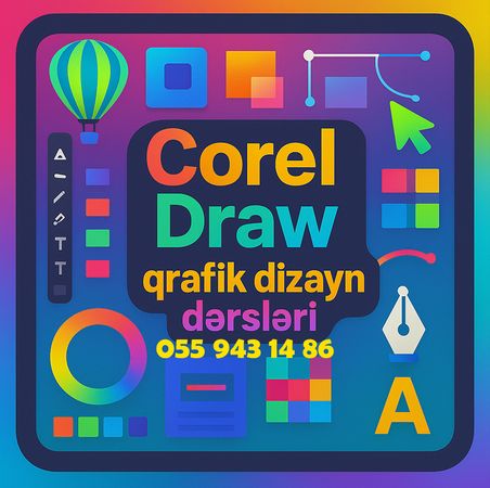Corel Draw Proqramı Dərsləri Fərdi – Bakı – ucuztap.az