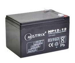 Matrix 12V 12Amper Batareya