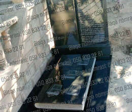 Məzar, qəbir, heykəl daşlarının hazırlanması sexi