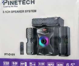 Pinetech PT-D101 bluetooth, FM Dinamik