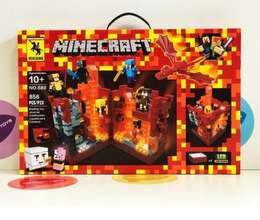 Uşaqlar üçün 856 hissədən ibarət Leqo-kanstruktor Minecraft