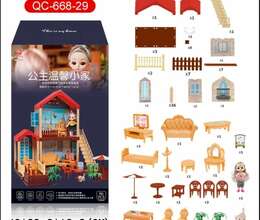 Uşaqlar üçün 96 hissədən ibarət Princess-House – Bakı – ucuztap.az