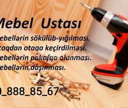 Mebellərin daşınması