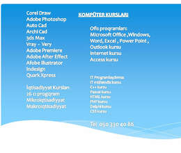 Kompüter kursları
