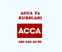 ACCA F3 kursları