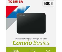 500GB Toshiba External Hard Disk