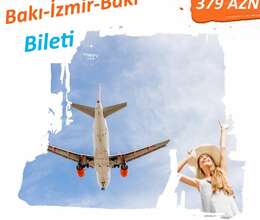 Bakı-İzmir-Bakı Aviabiletlər