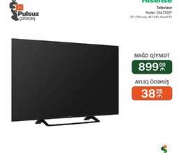 Hisense Tv 139 sm 4K Smart UHD ekran 