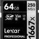 Lexar Professional (LSD64GCBNA1667) 1667X 64GB SDXC Uhs-II/U3