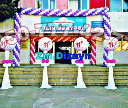 Mekteblerin şarlarla bezedilmesi