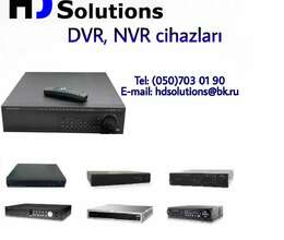 DVR VƏ NVR sistemləri