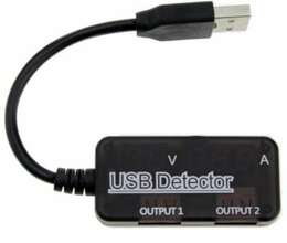 USB Amperi və Voltu ölçən cihaz