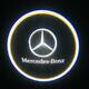 Mercedes Benz qapı altı led logo