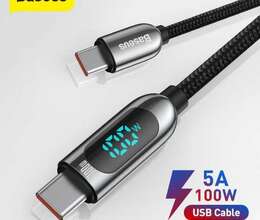 Usb BASEUS 100w – Kabellər və adapterlar – ucuztap.az