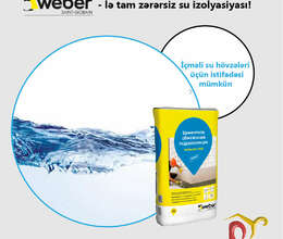 Su izolyasiyası "Weber tec 930"