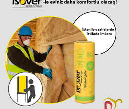 Daş yunu İsover Warm House twin – Tikinti materialları – ucuztap.az