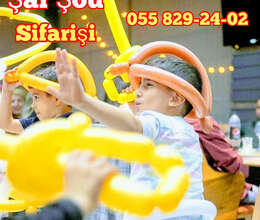 Köpük şou və kloun sifarişi