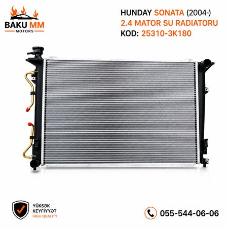 Hyundai Sonata 2.4 Su Radiatoru 25310-3K180 | Hyundai Kia Ehtiyat Hisseleri – Ehtiyat hissələri – ucuztap.az