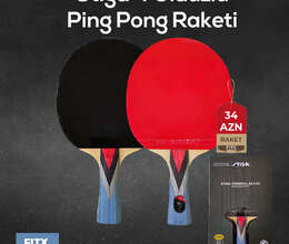 Stiga 4 Ulduzlu Super Ping Pong Raketi