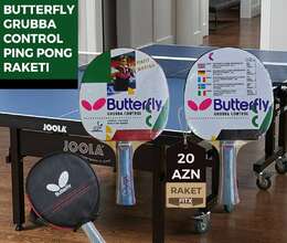 Butterfly Grubba Control Ping Pong Raketi