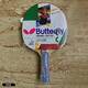Butterfly Grubba Control Ping Pong Raketi