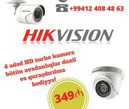 Hikvision DVR və kamera avadanlıqları