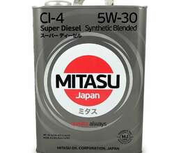 Mitasu Mühərrik yağı Diesel 5W-30 6 L – Avto kosmetika və kimya – ucuztap.az