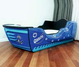 Uşaq üçün avtomobil çarpayı 3D