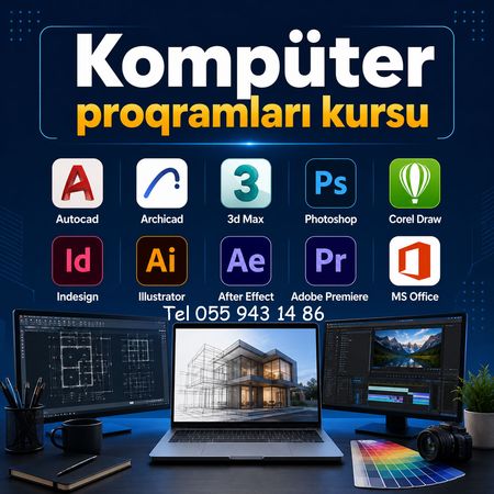 Kompüter Və Dizayn Proqramları Kursu – Hazırlıq kursları – ucuztap.az