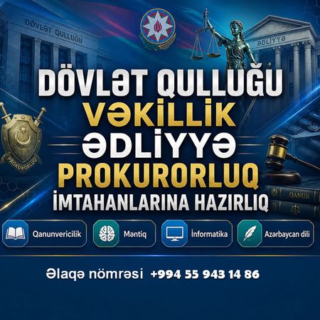 Dövlət Qulluğuna Hazırlıq – Hazırlıq kursları – ucuztap.az