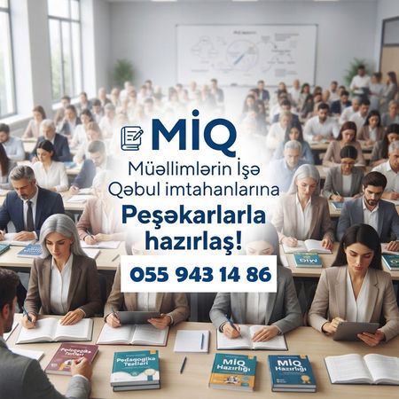 MİQ İmtahanına Peşəkarlarla Hazırlaş – Hazırlıq kursları – ucuztap.az