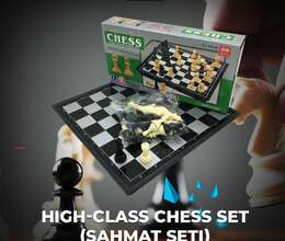 High-Class Chess Set (Şahmat Seti)
