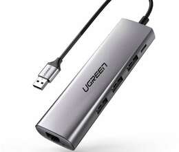 Ugreen USB 3.0 Hub with RJ45 Gigabit Ethernet