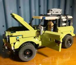 Leqo-Kanstruktor Maşın 1286 hissədən ibarət