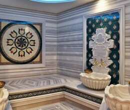 Türk hamamı tikintisi, par otağı