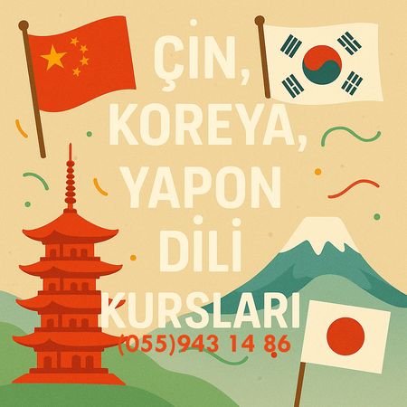 Fərdi Koreya, Çin, Yapon Dili Dərsləri – Hazırlıq kursları – ucuztap.az