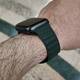 "Apple Watch 7 Alphine Green" maqnit dəri kəməri