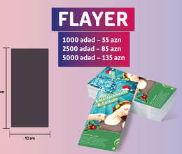 Flayer - flyer – Reklam və dizayn – ucuztap.az