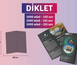 Diklet - (kiçik buklet)