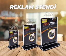 Stend – Masa üstü reklam stendi