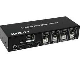 4 Port USB HDMI kvm Switch 