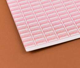 Warranty sticker | Гарантийный стикер