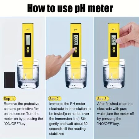 İki Rəqəmsal Su Test Cihazı